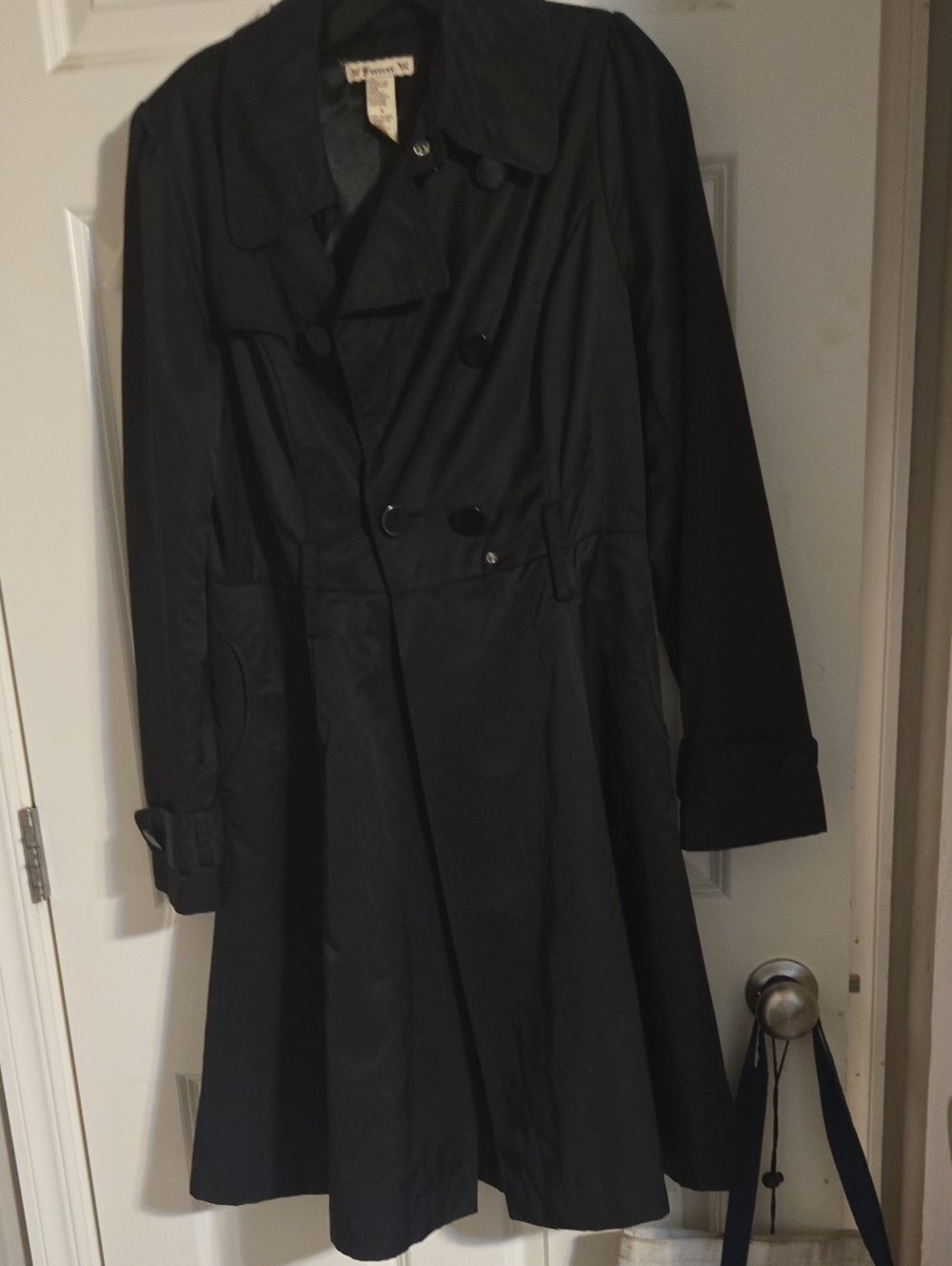 Forever 21 Black Button-Up Jacket